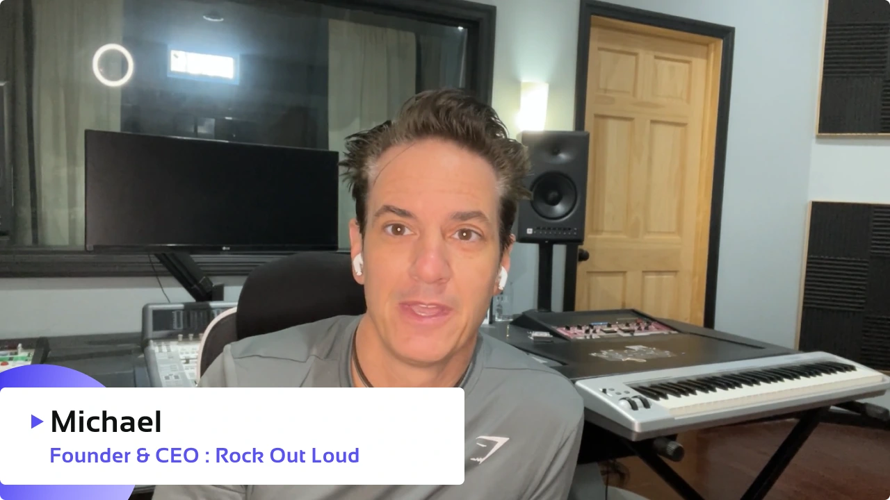Rockoutloud CEO & Founder Micheal