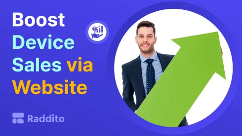 Boost Device Sales via Website