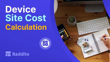 Device Site Cost Calculation