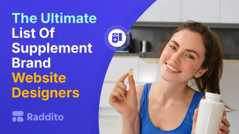 The Ultimate List Of Supplement Brand Website Designers